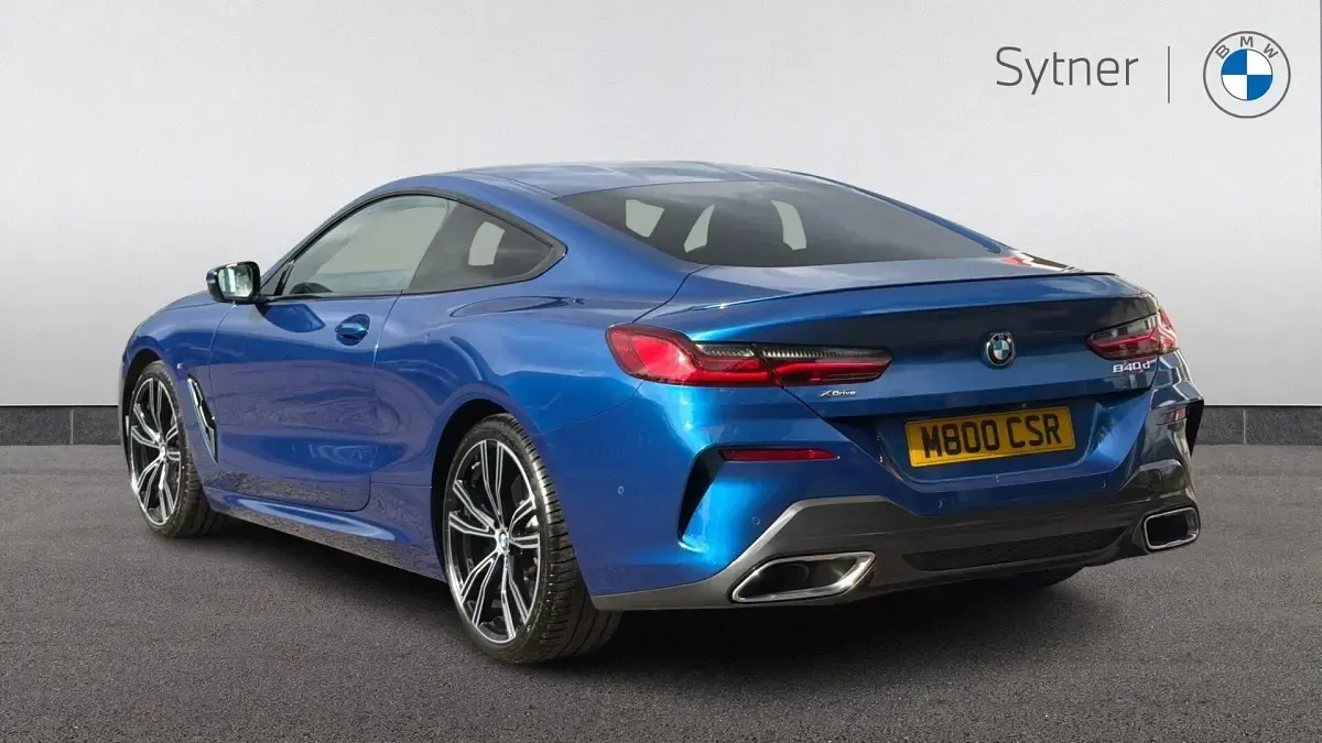 Used BMW 840 Comfort Edition 316 HP (232 kW) 2018 Blue Coupe