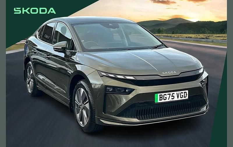 Used Skoda Enyaq iV 210 kW (286 HP) 2025 Green SUV