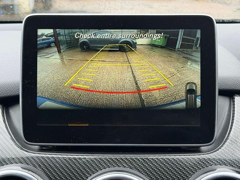 Used Mercedes B200 AMG line 136 HP (100 kW) 2015 Blue MPV