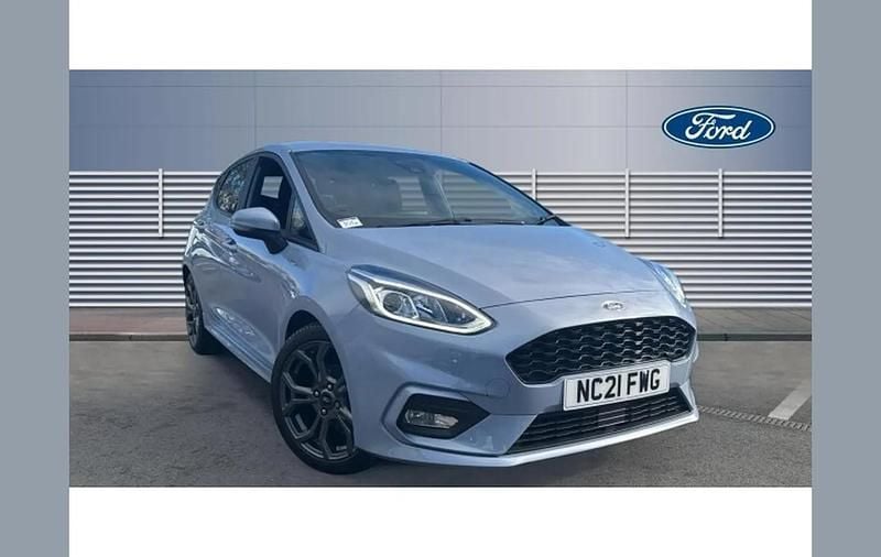 Blue Used 2021 Ford Fiesta ST-Line Hatchback | £12,751 (Fair price) - Image 1/4