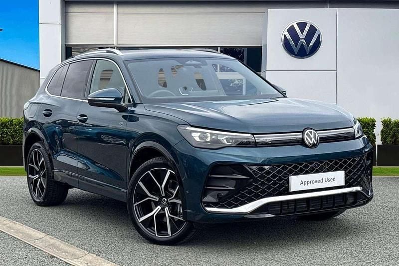 Blue New 2025 VW Tiguan R-line SUV | £36,599 (A bit pricey) - Image 1/4