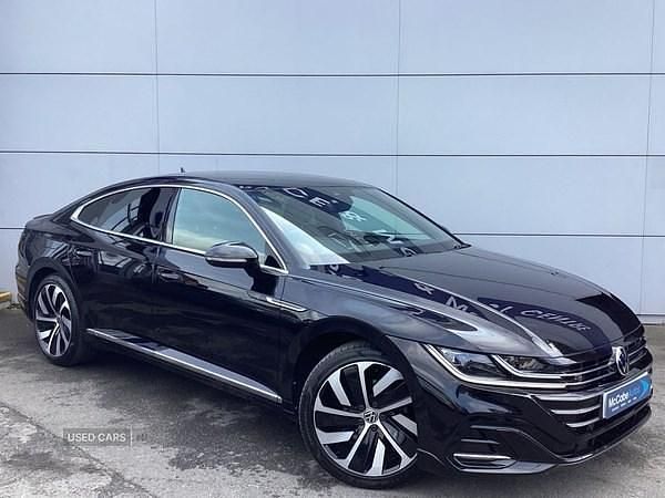 Black Used 2021 VW Arteon R-line Hatchback | £24,450 (Fair price) - Image 1/4