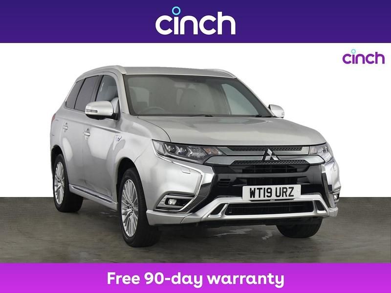 Silver Used 2019 Mitsubishi Outlander P-HEV SUV | £14,449 (Fair price) - Image 1/3