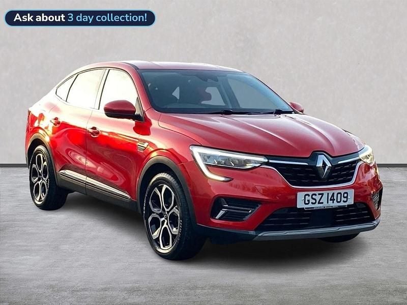 Red Used 2022 Renault Arkana Version S SUV | £12,731 (Good price) - Image 1/4