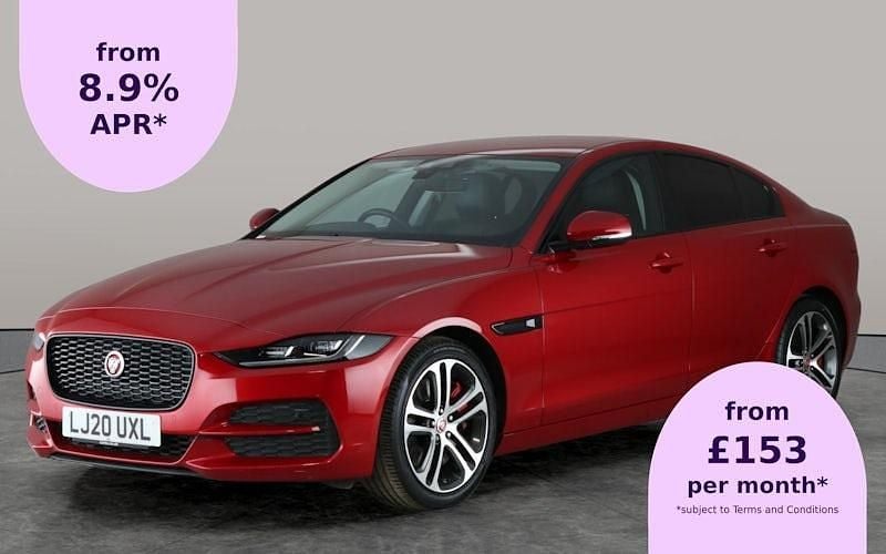 Red Used 2020 Jaguar XE S Sedan | £11,692 (Good price) - Image 1/3