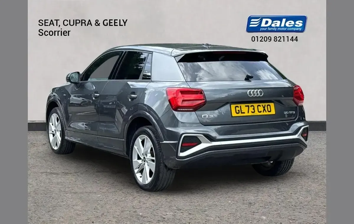 Used Audi Q2 S-Line 108 HP (79 kW) 2023 Grey SUV