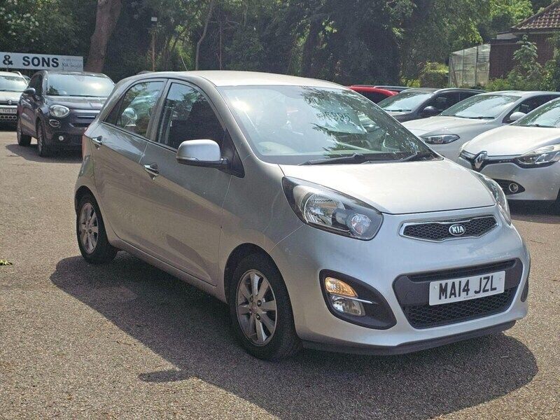 Silver Used 2014 Kia Picanto 2 Hatchback | £6,995 (Fair price) - Image 1/4