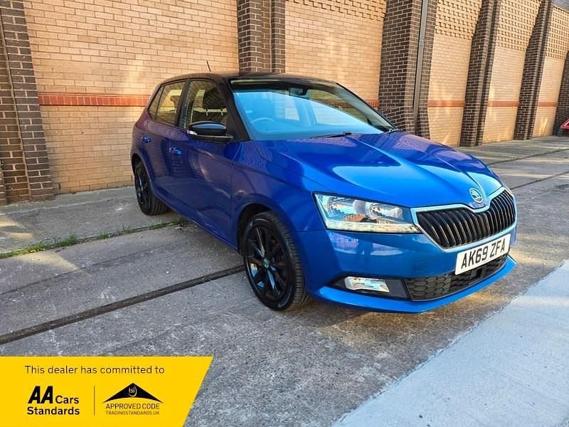 Blue Used 2020 Skoda Fabia Colour Edition Hatchback | £8,899 (Fair price) - Image 1/3