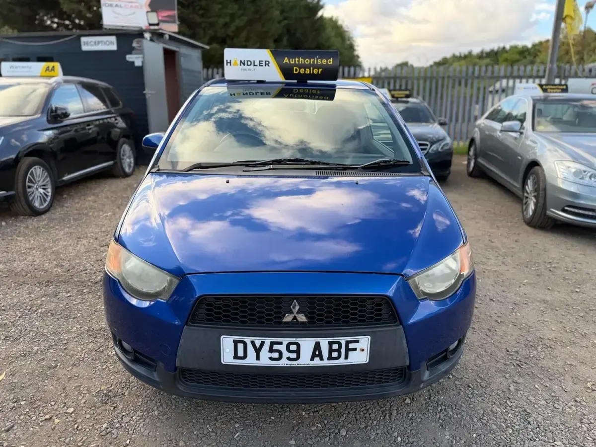 Used Mitsubishi Colt 95 HP (69 kW) 2009 Blue Hatchback