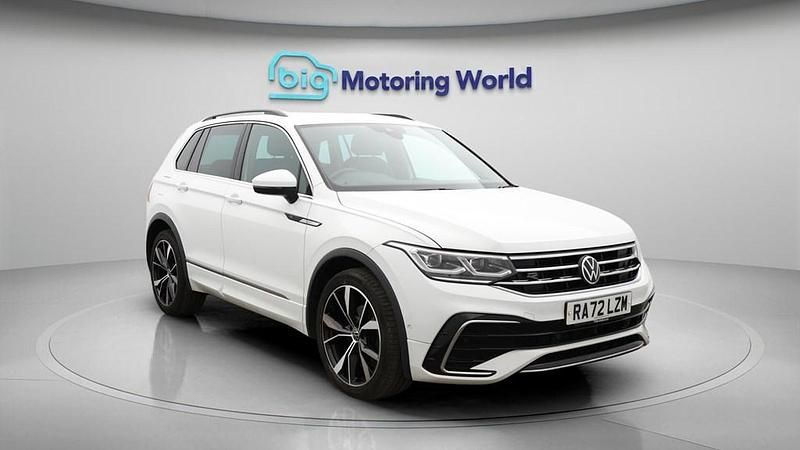 Used VW Tiguan R-line 150 HP (110 kW) 2023 White SUV