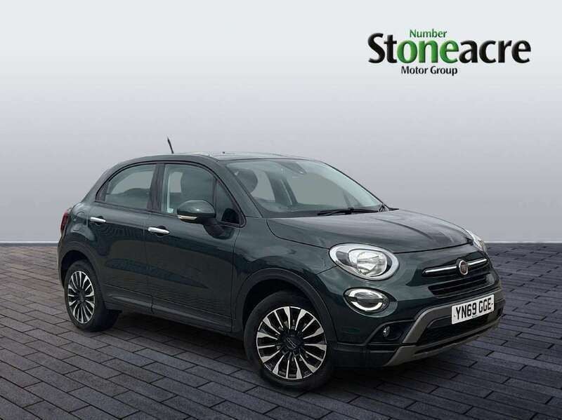 Green Used 2019 Fiat 500X Cross SUV | £9,995 (Fair price) - Image 1/4