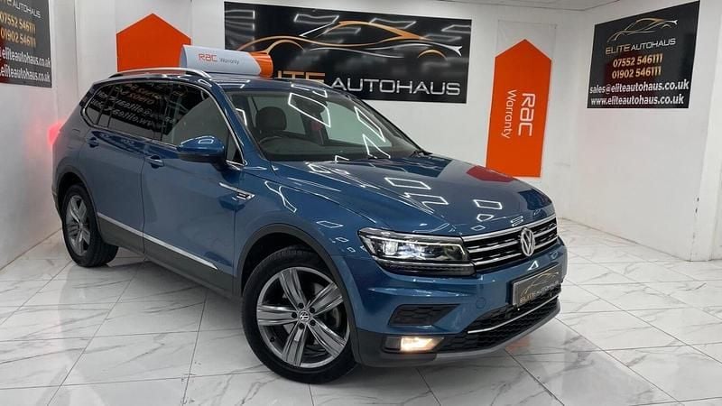 Blue Used 2019 VW Tiguan Allspace SEL SUV | £16,495 (Super price) - Image 1/4