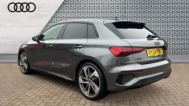 Used Audi A3 Black Edition 150 HP (110 kW) 2024 Grey Hatchback