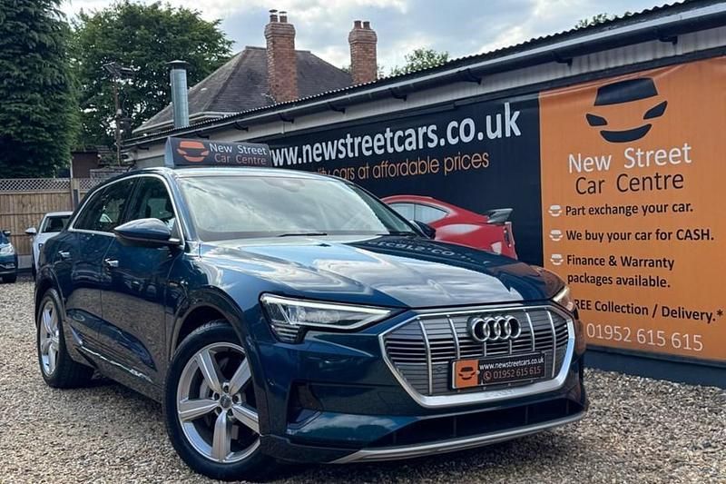 Blue Used 2020 Audi e-tron Comfort SUV | £17,684 (Super price) - Image 1/1