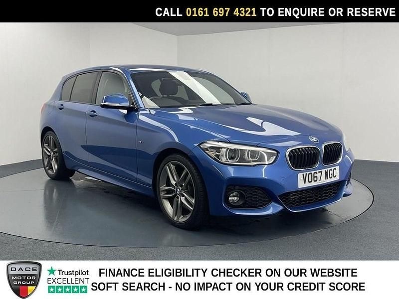 Used BMW 118 M Sport 150 HP (110 kW) 2017 Blue Hatchback