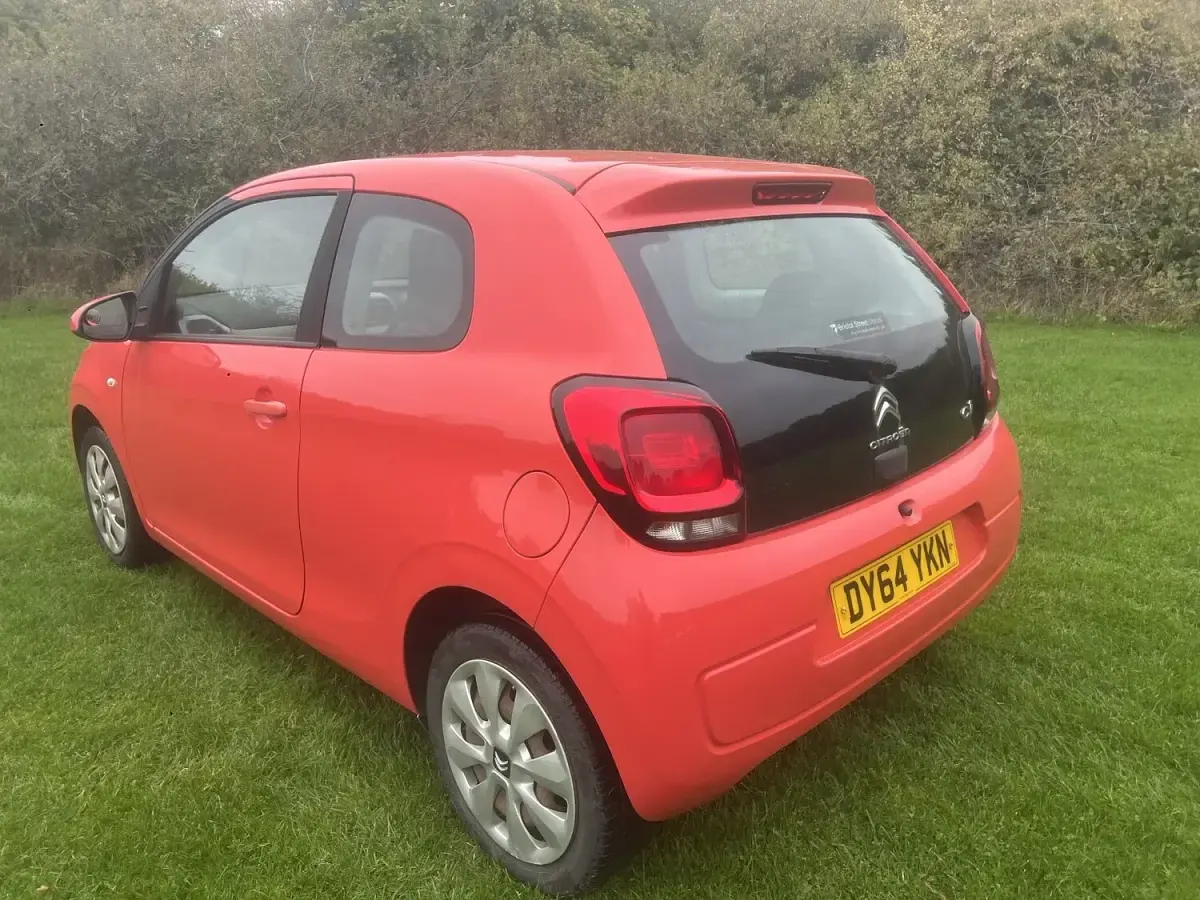 Used Citroën C1 Feel 68 HP (50 kW) 2014 Orange Hatchback