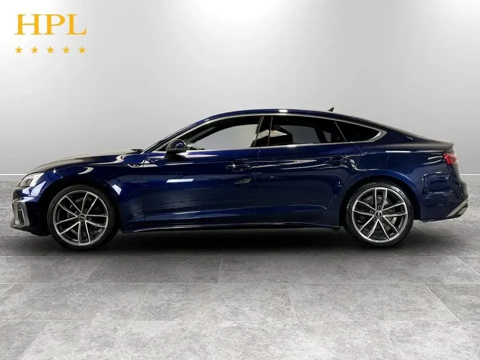 Used Audi A5 Sportback S-Line 163 HP (119 kW) 2021 Blue Hatchback