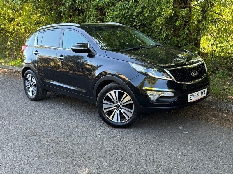 Black Used 2014 Kia Sportage 2 SUV | £5,995 (Fair price) - Image 1/4