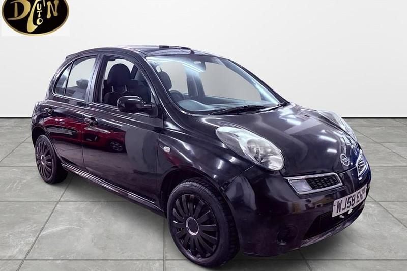 Used Nissan Micra Acenta 88 HP (64 kW) 2008 Black Hatchback