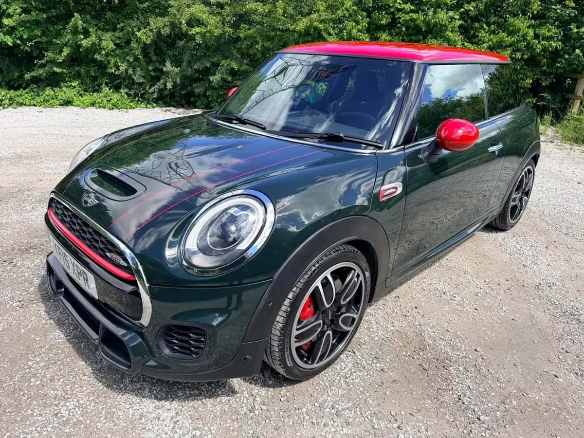 Used Mini John Cooper Works Hatch 2015 Green Hatchback