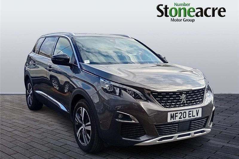 Grey Used 2020 Peugeot 5008 GT-line MPV | £17,495 (Good price) - Image 1/4