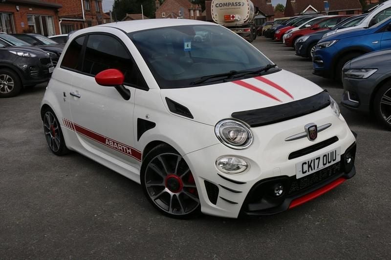 White Used 2017 Abarth 595 Turismo Hatchback | £9,995 (Fair price) - Image 1/4