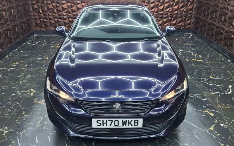 Used Peugeot 508 Active 131 HP (96 kW) 2020 Blue Hatchback