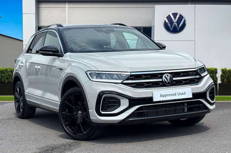 Grey Used 2023 VW T-Roc R-line SUV | £29,790 (Expensive) - Image 1/4