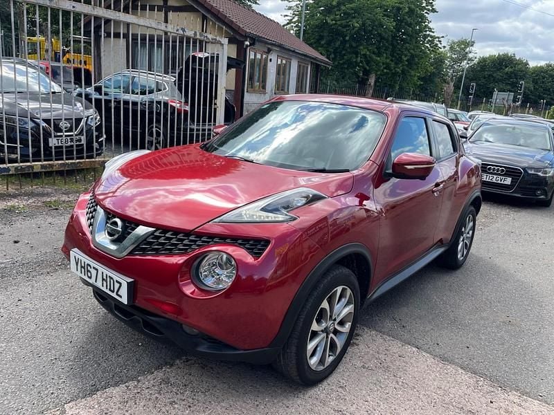 Used Nissan Juke Tekna 2017 Red SUV