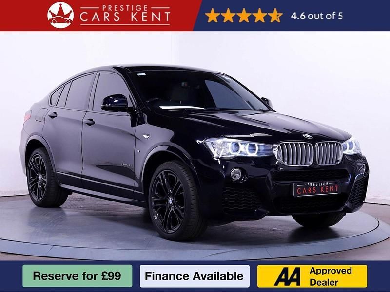 Black Used 2016 BMW X4 M Sport SUV | £16,599 (Fair price) - Image 1/4