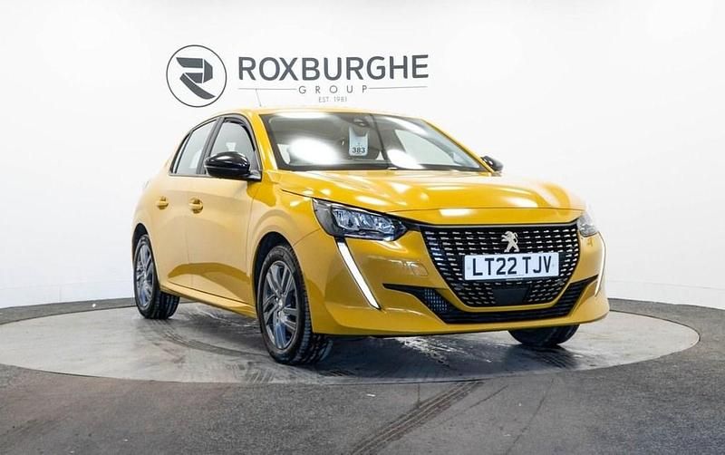 Yellow Used 2022 Peugeot 208 Active Premium Hatchback | £13,995 (Good price) - Image 1/4