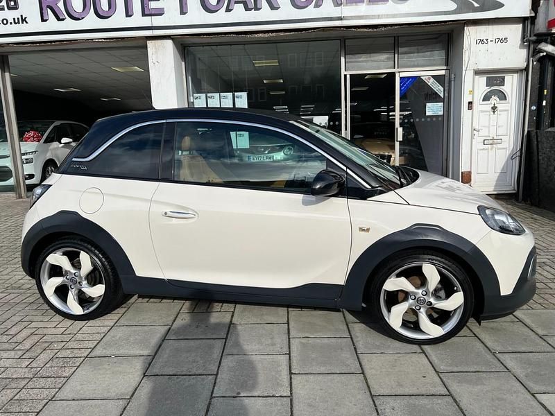 Used Vauxhall Adam Rocks 2014 White Hatchback