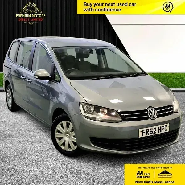 Used VW Sharan S 140 HP (102 kW) 2013 Grey MPV