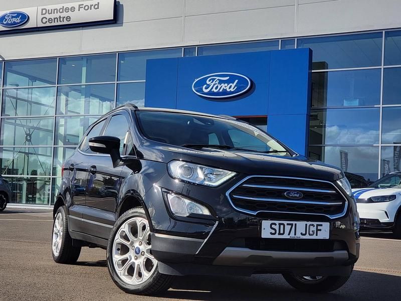 Black Used 2021 Ford Ecosport Titanium SUV | £12,995 (Expensive) - Image 1/3