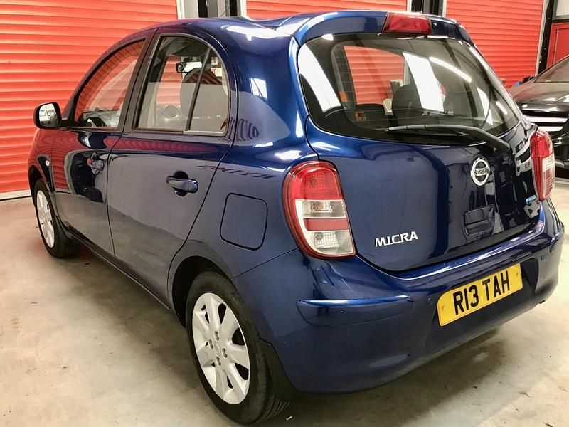 Used Nissan Micra Acenta 2013 Blue Hatchback