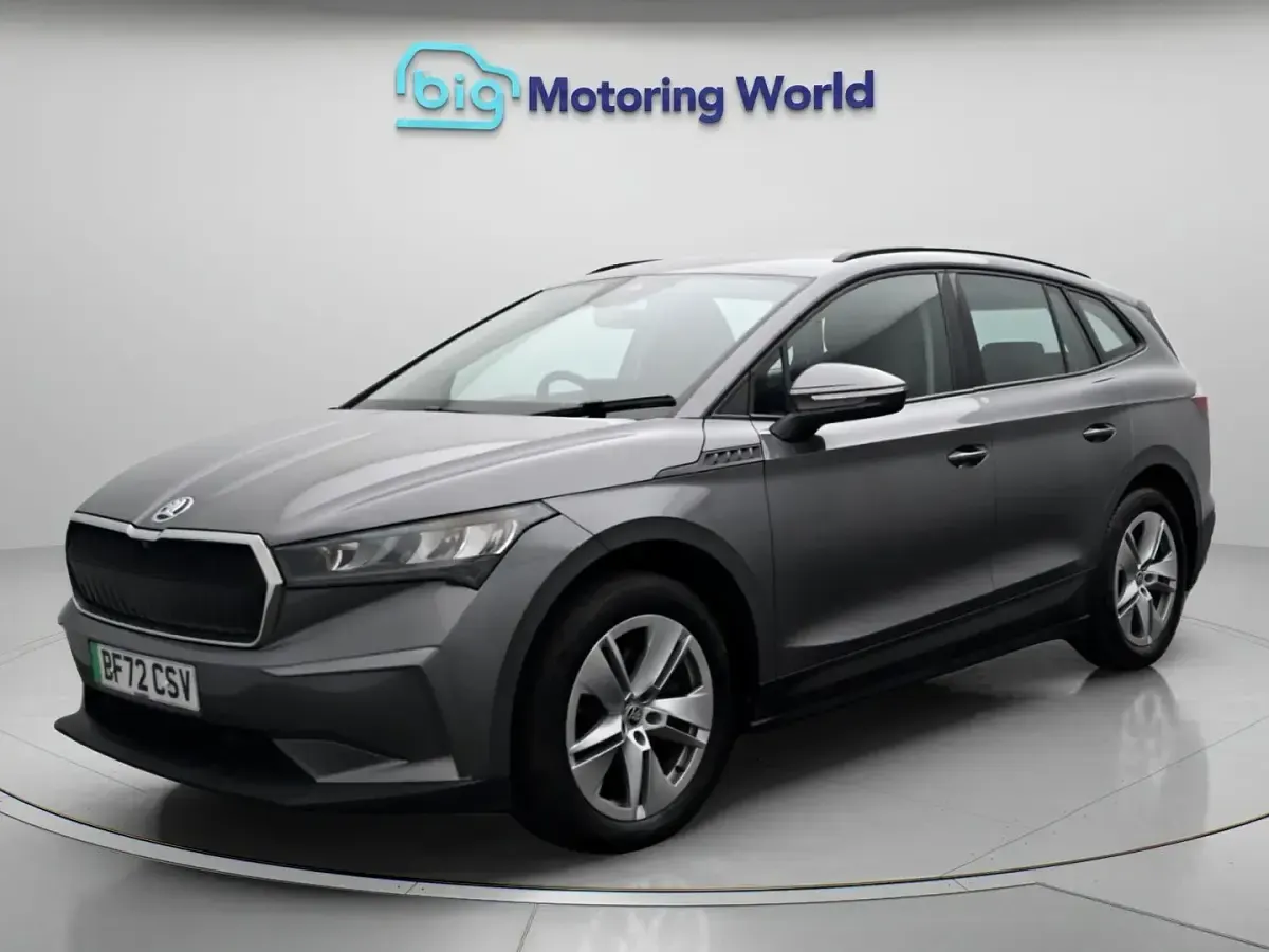 Used Skoda Enyaq iV ecoSuite 150 kW (204 HP) 2022 Grey SUV