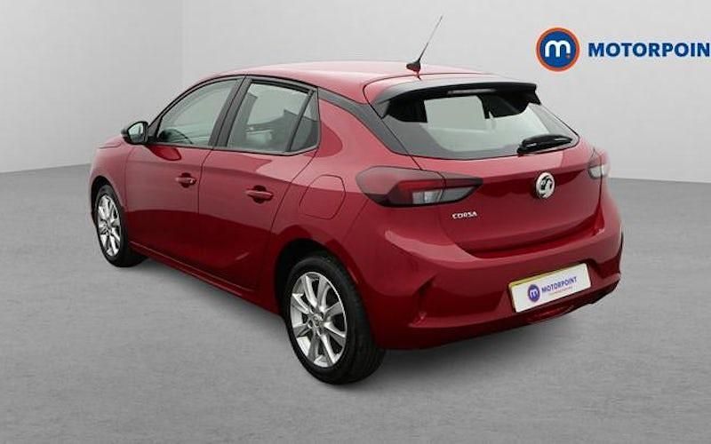 Used Vauxhall Corsa Design Edition 75 HP (55 kW) 2023 Red Hatchback