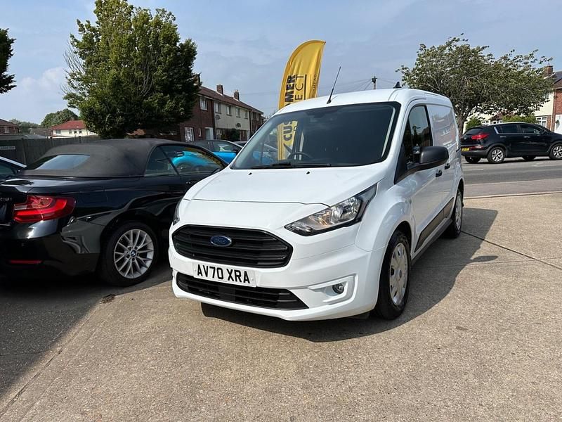 Second-hand Ford Transit Connect Trend 100 CP (73 kW) 2021 Alb Monovolum