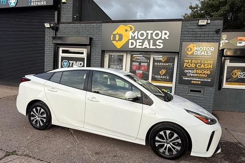 White Used 2021 Toyota Prius Active Hatchback | £14,995 (A bit pricey) - Image 1/1