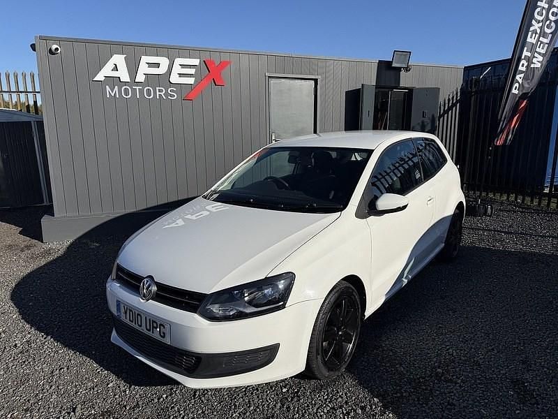 White Used 2010 VW Polo SE Hatchback | £4,475 (Good price) - Image 1/3