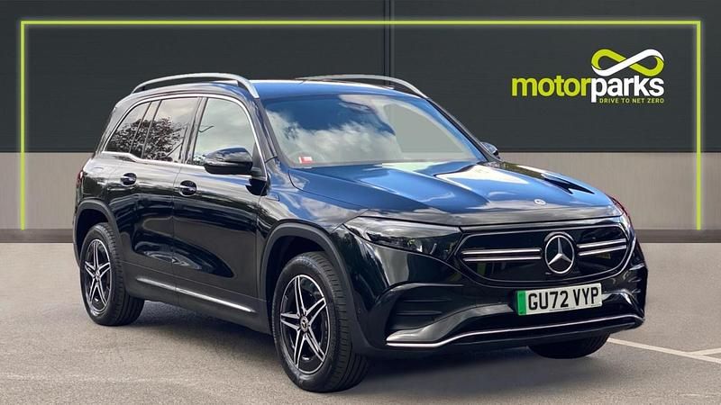 Black Used 2022 Mercedes EQB350 AMG line SUV | £25,500 (Fair price) - Image 1/4