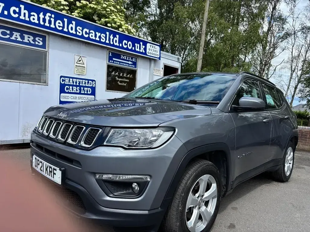Used Jeep Compass Longitude 120 HP (88 kW) 2021 Grey SUV