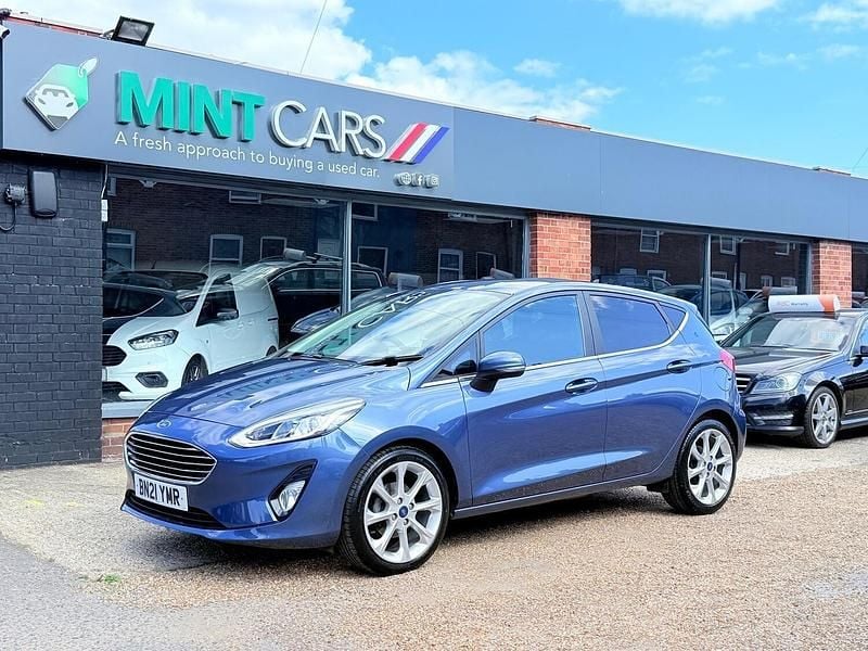 Blue Used 2021 Ford Fiesta Titanium X Hatchback | £9,995 (Super price) - Image 1/4