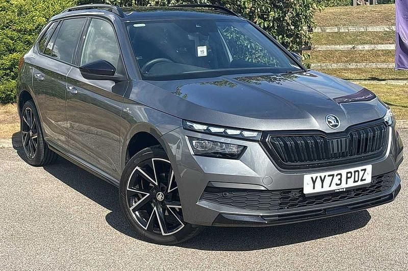 Graphite grey metallic Used 2023 Skoda Kamiq Monte Carlo SUV | £20,995 (A bit pricey) - Image 1/4