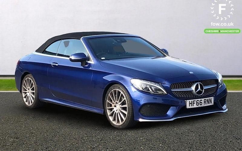 Used 2018 Mercedes C250 AMG line Cabriolet | £16,299 (Good price) - Image 1/3
