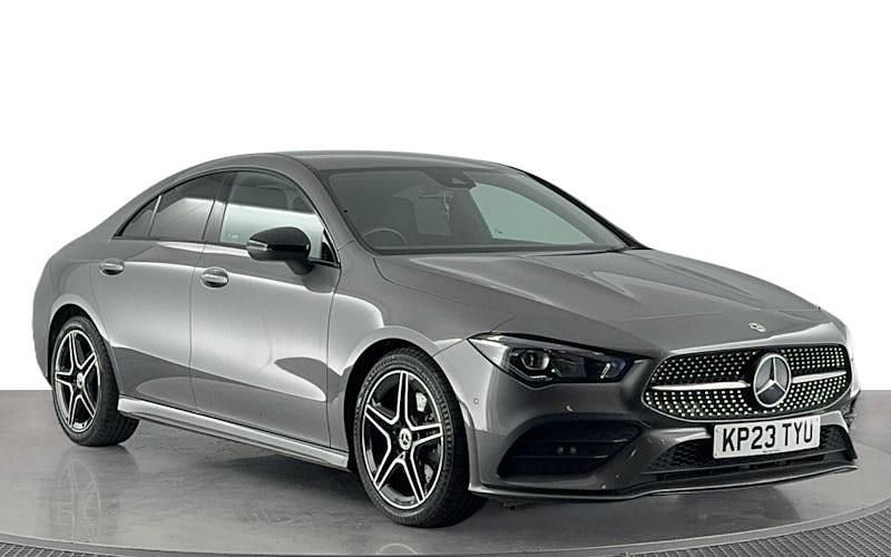 Used Mercedes CLA220 AMG Line Premium 190 HP (139 kW) 2022 Grey Sedan