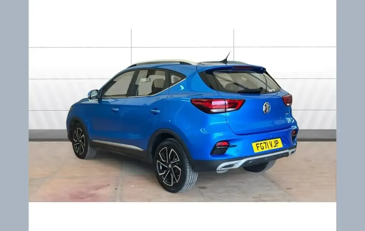 Used MG ZS Exclusive 111 HP (81 kW) 2021 Blue SUV