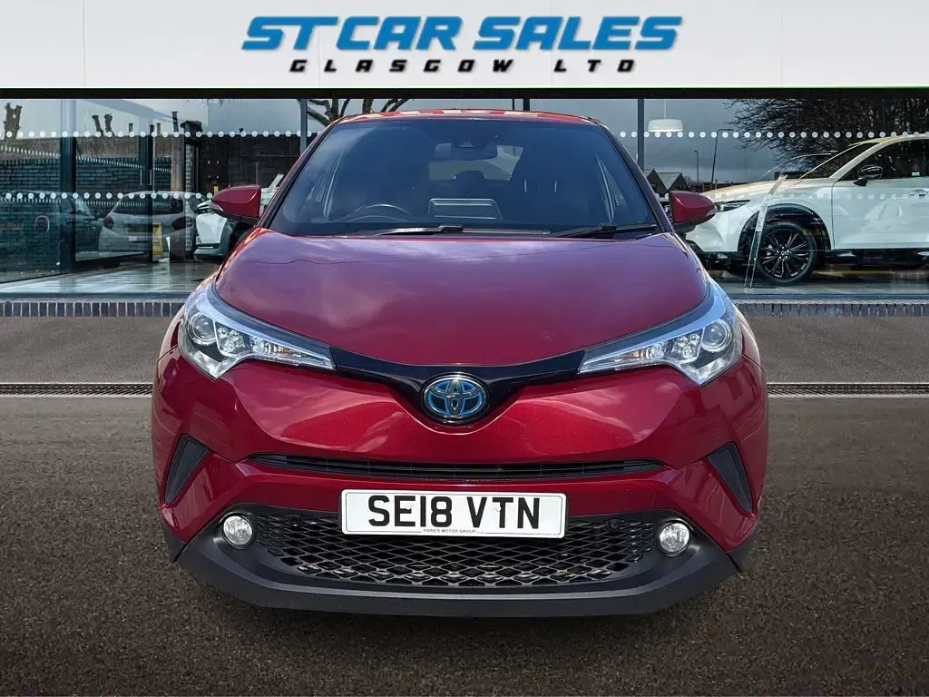 Used Toyota C-HR Design 122 HP (89 kW) 2018 Red SUV