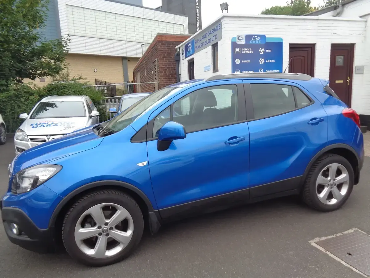 Used Vauxhall Mokka 115 HP (84 kW) 2015 Blue SUV
