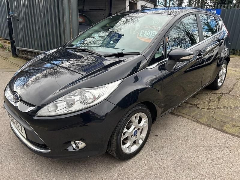 Used Ford Fiesta Zetec 2012 Black Hatchback